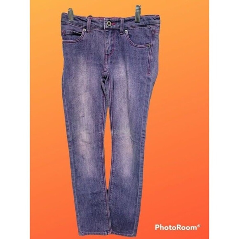 Girl's‎ Levi's Skinny Purple Wash Size 10 (E42)